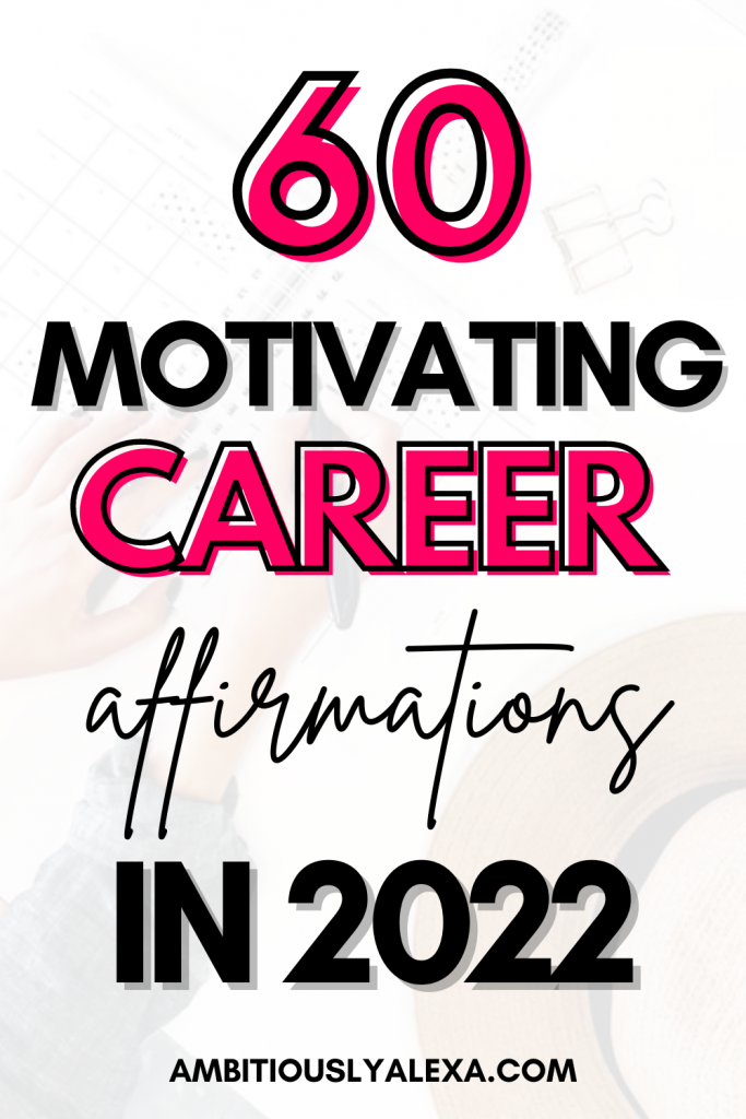 career affirmations career change affirmations