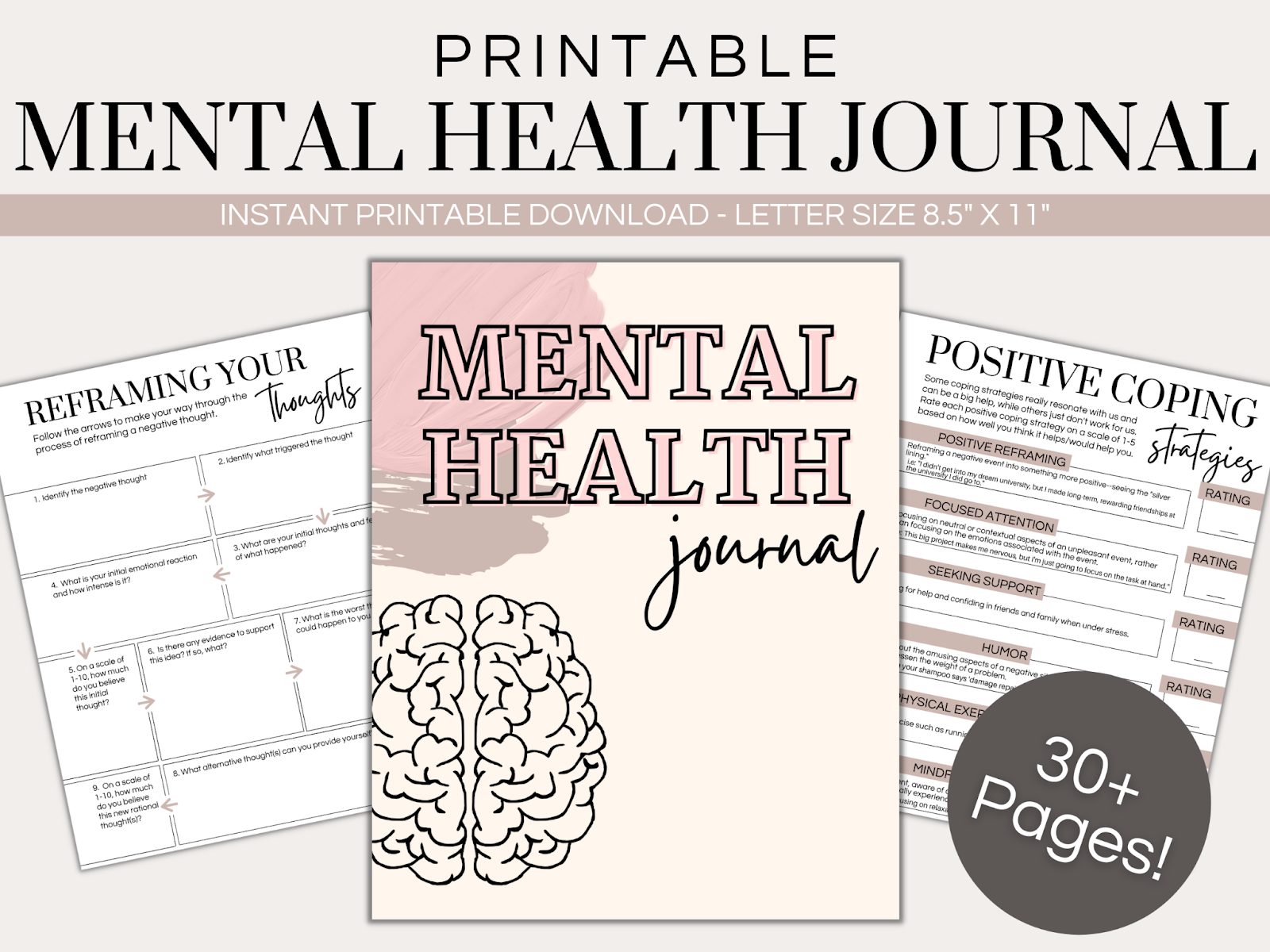 60 Journal Prompts for Self Care When You're Struggling - Ambitiously Alexa