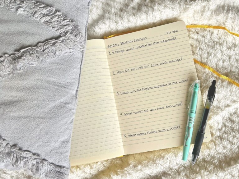 90 Friday Journal Prompts to Get That Friday Feeling