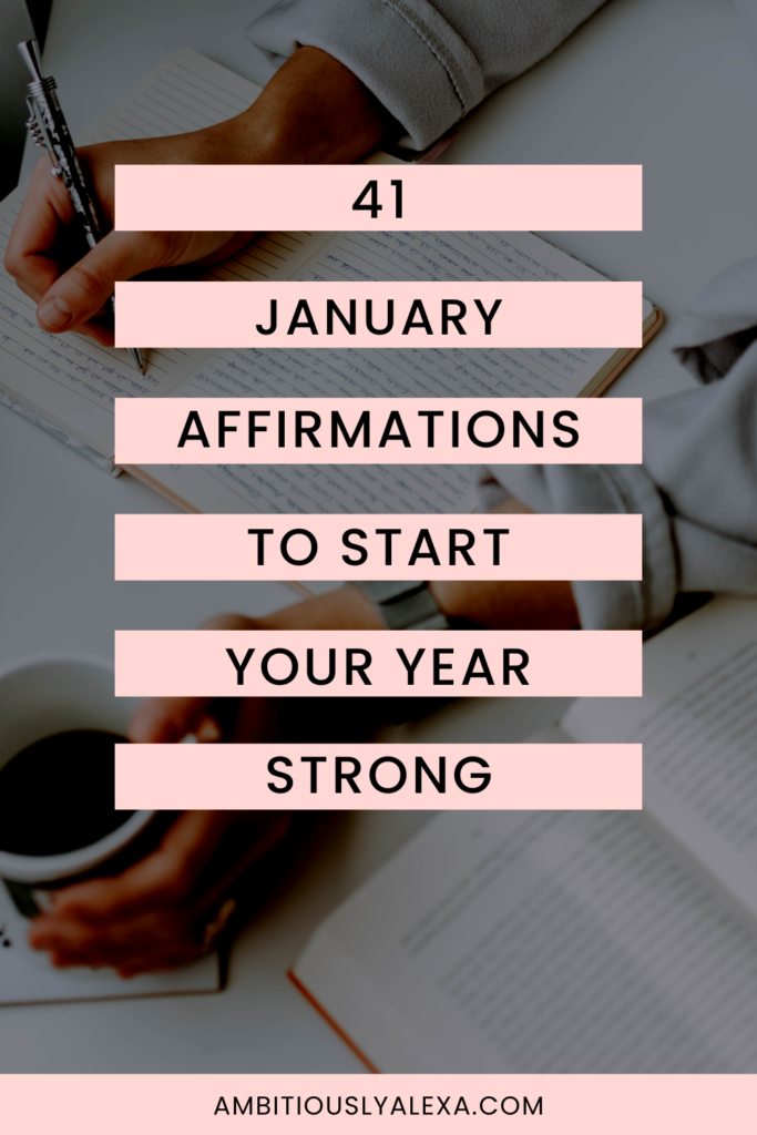 january new year affirmations