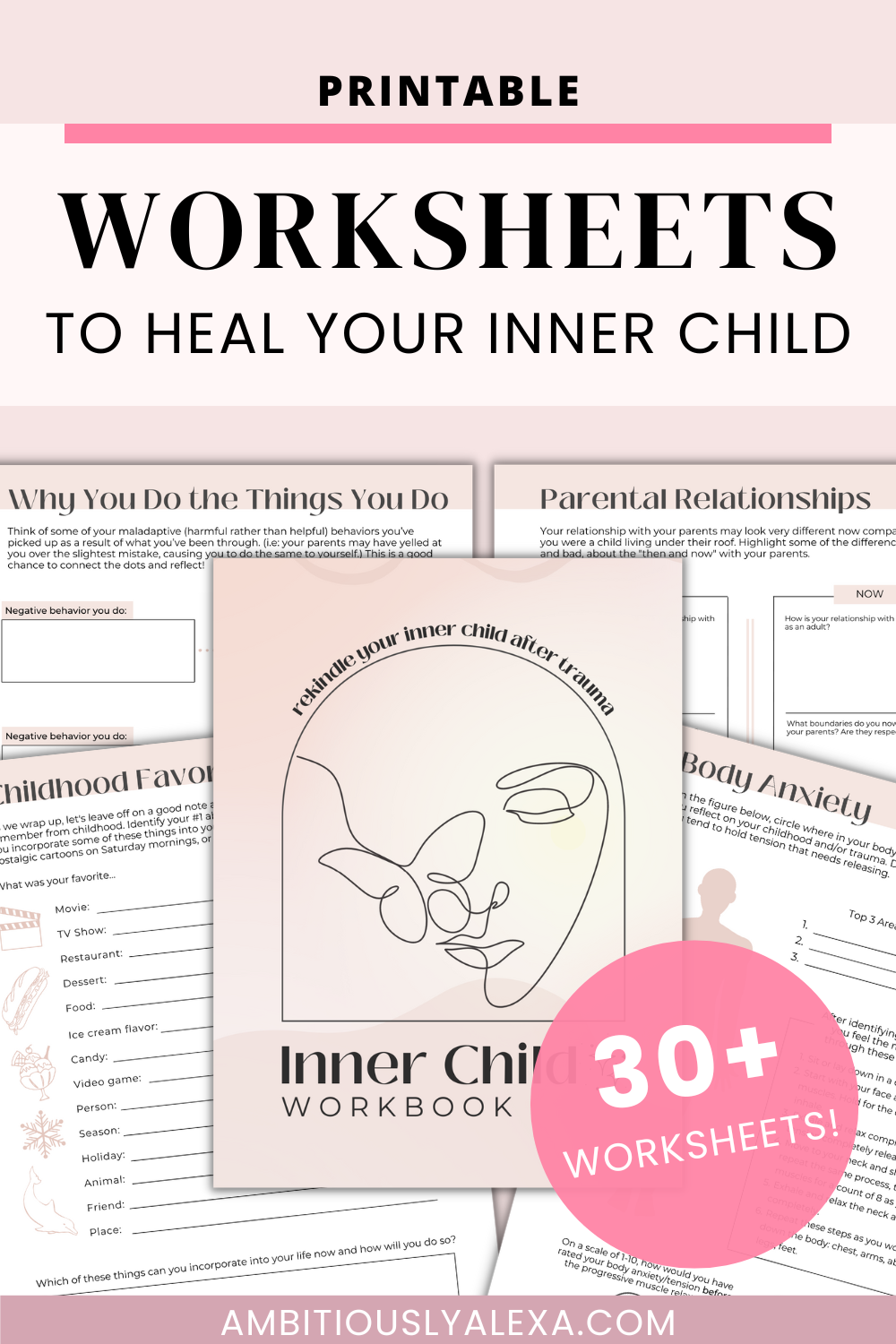 inner child worksheets pdf