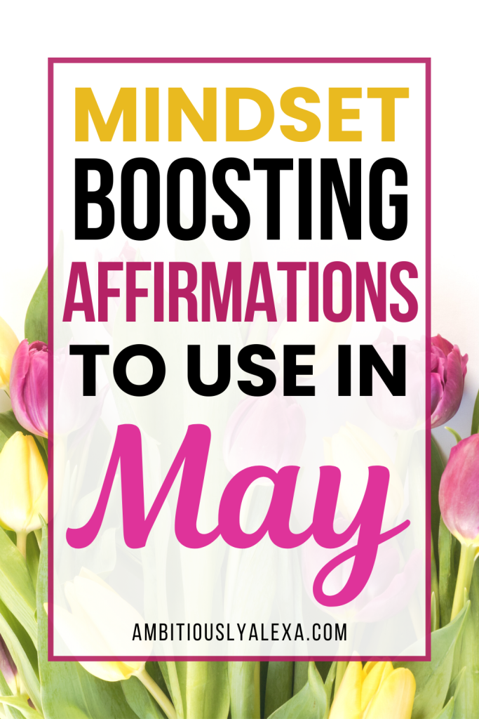 daily affirmations for may
