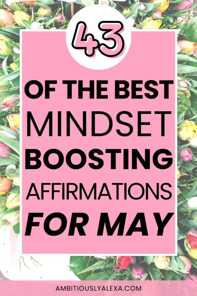 positive affirmations for may