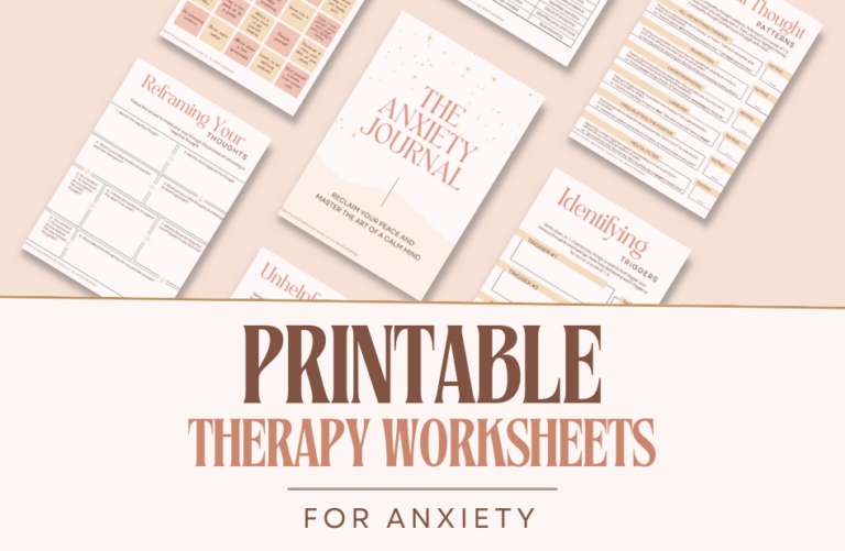 33 Best Therapy Worksheets for Adults (PDF Bundle!)