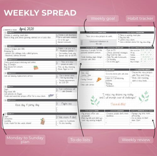 18 Must-Have Best Planners for Entrepreneurs (2024) - Ambitiously Alexa