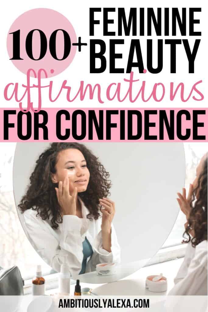 angelic beauty affirmations