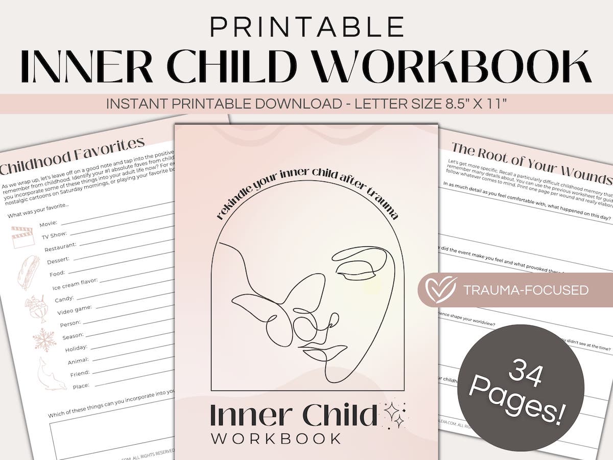 inner child worksheets pdf